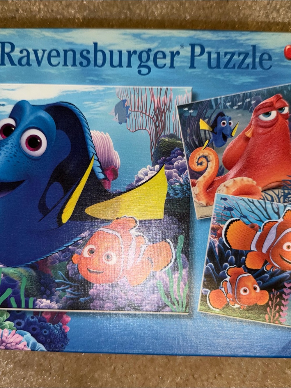 Finding Dory and Moana Ravensburger 3x49 Piece Jigsaw Puzzle Set